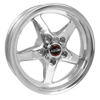 Race Star Industries RSI92-537240DP 92 Drag Star Polish 15x3 .75 5x4.75BC 1.25BS
