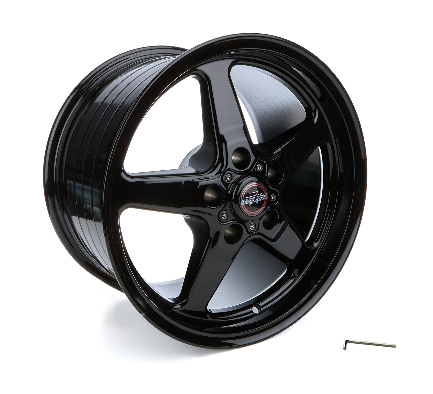 Race Star Industries RSI92-705253B 92 Drag Star Bracket Rac er Gloss Black 17x10.5