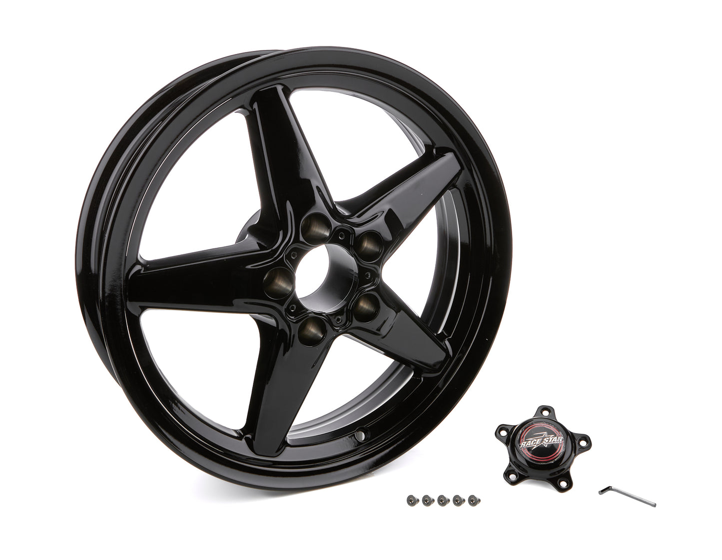 Race Star Industries RSI92-745142B 92 Drag Star Bracket Rac er Gloss Black 17x4.5