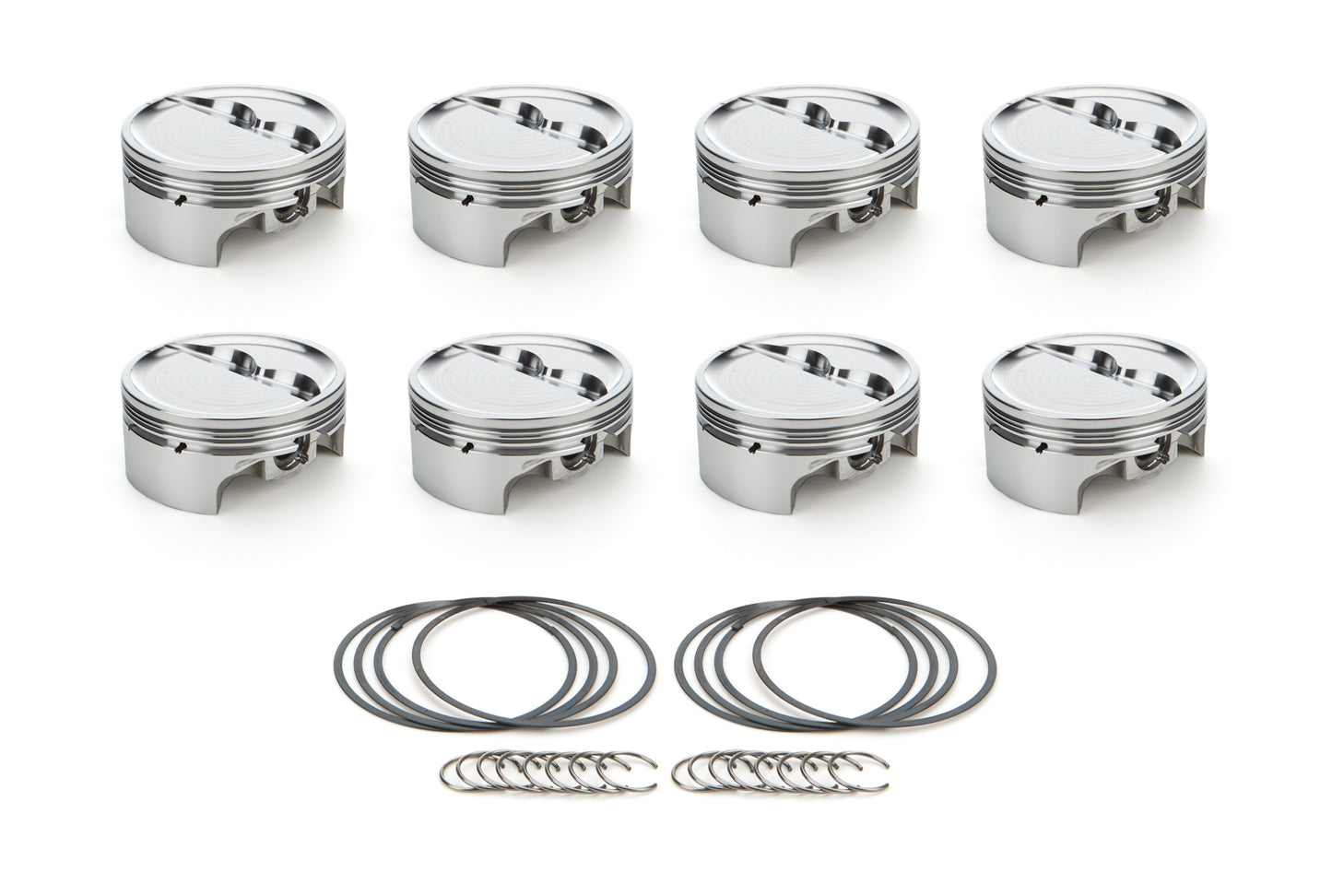 Race Tec Pistons RTP1000216 SBC Dished Piston Set 4.155 Bore -25.5cc
