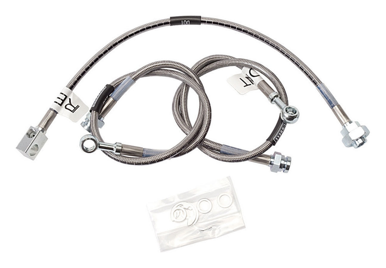 Russell RUS672340 S/S Brake Line Kit 88-00 GM 2WD Truck