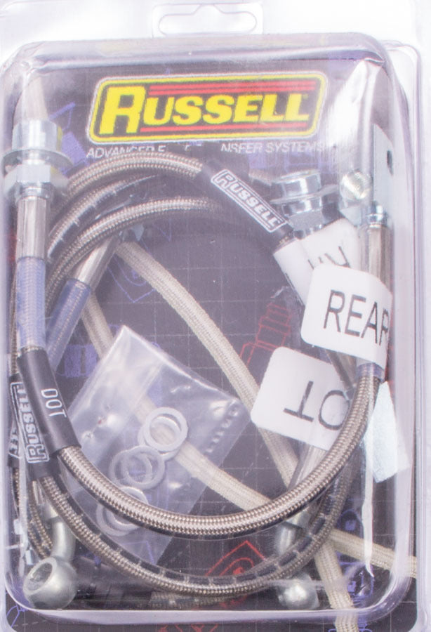 Russell RUS692360 Brake Hose Kit GM 84-88 F-Body