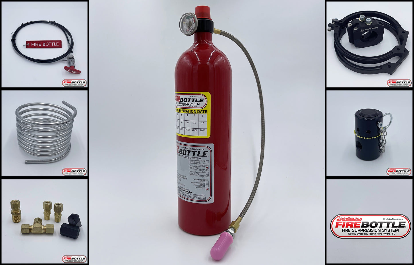 Safety Systems SAFAMSC-500H Fire Suppresion System 5LB Sprint w/RB Mounts