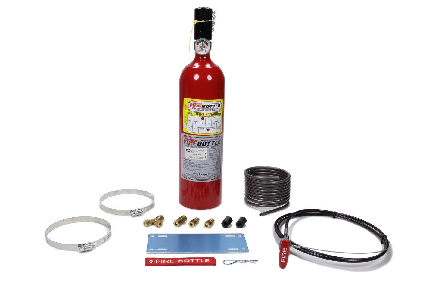 Safety Systems SAFPRC-510 5lbs Fire Bottle-Pull w/Steel Tubing FE-36