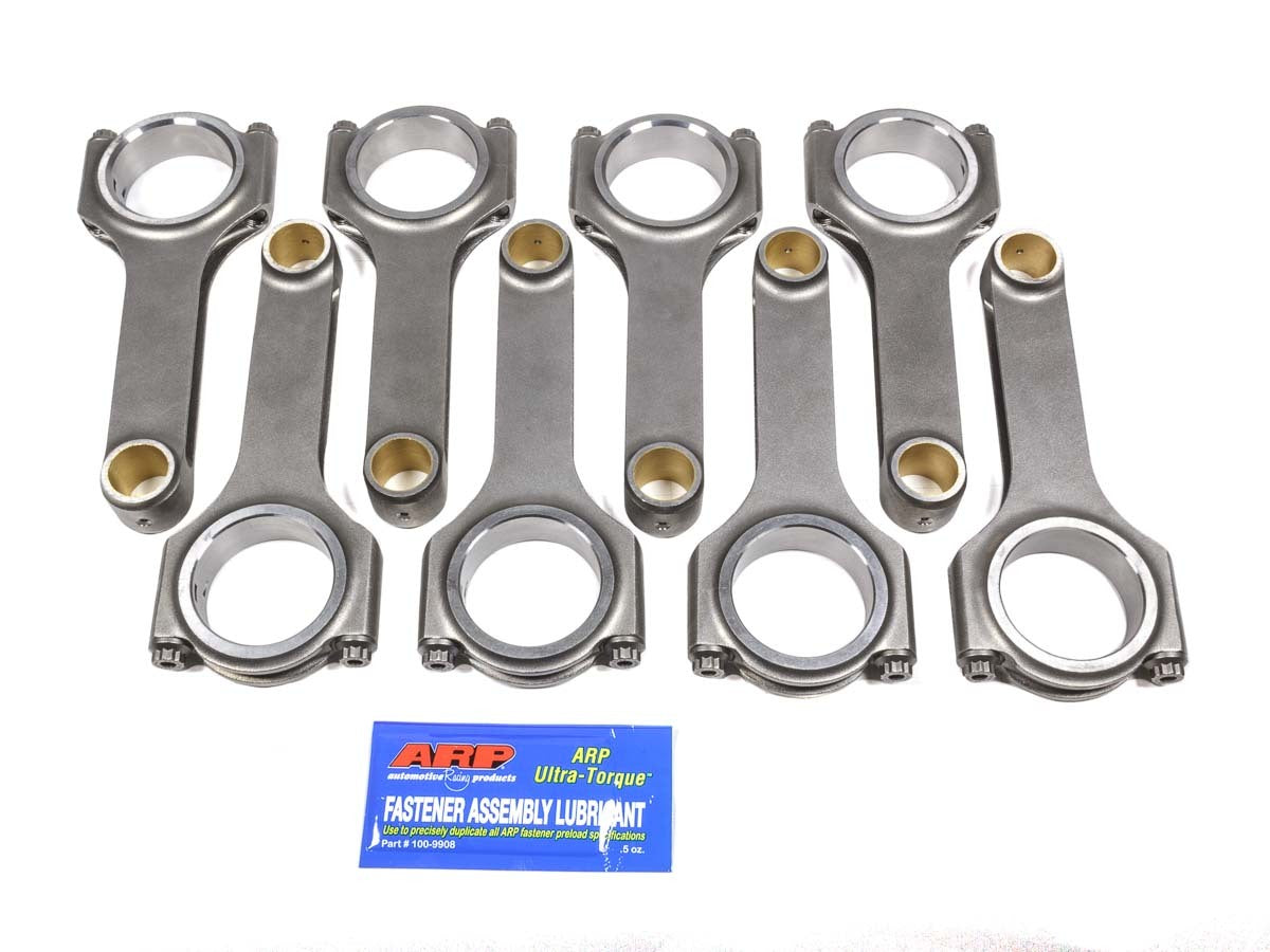 Scat Enterprises SCA2-350-6125-2000 SBC 4340 Forged H-Beam Rods 6.125