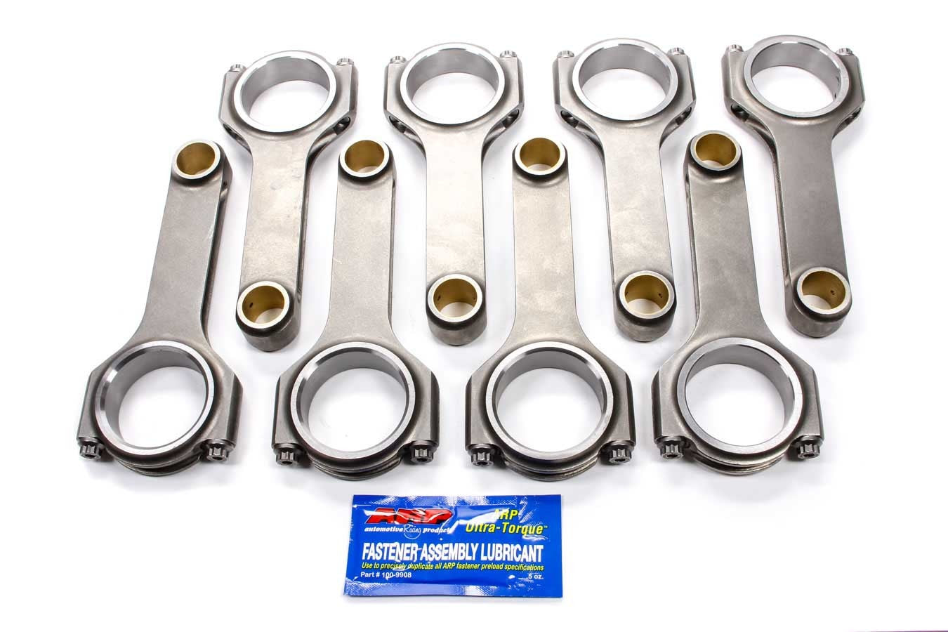Scat Enterprises SCA2-454-6385-2200 BBC 4340 Forged H-Beam Rods 6.385