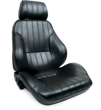Scat Enterprises SCA80-1000-51R Rally Recliner Seat - RH - Black Vinyl