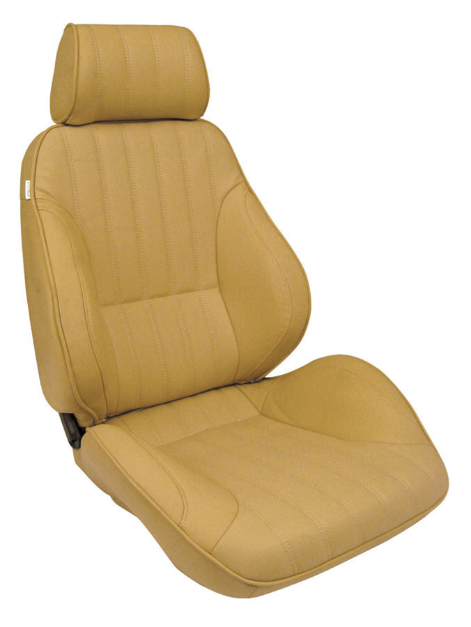 Scat Enterprises SCA80-1000-54R Rally Recliner Seat - RH - Beige Vinyl