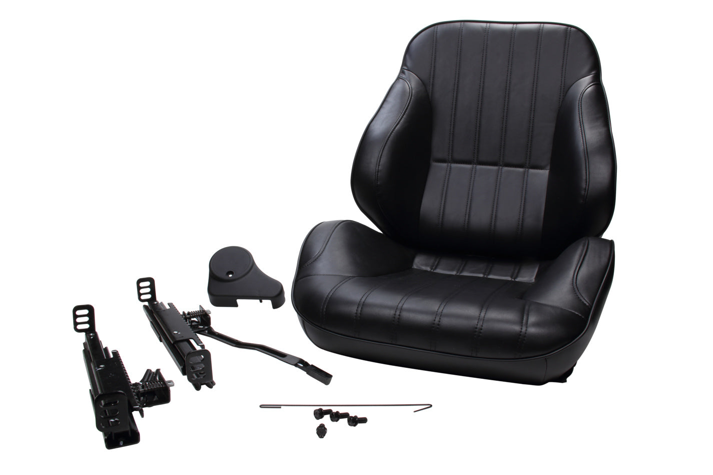 Scat Enterprises SCA80-1050-51R Rally Low Back Seat - RH - Black Vinyl