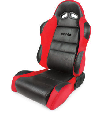 Scat Enterprises SCA80-1605-64L Sportsman Racing Seat - Left - Red Vinyl/Velour