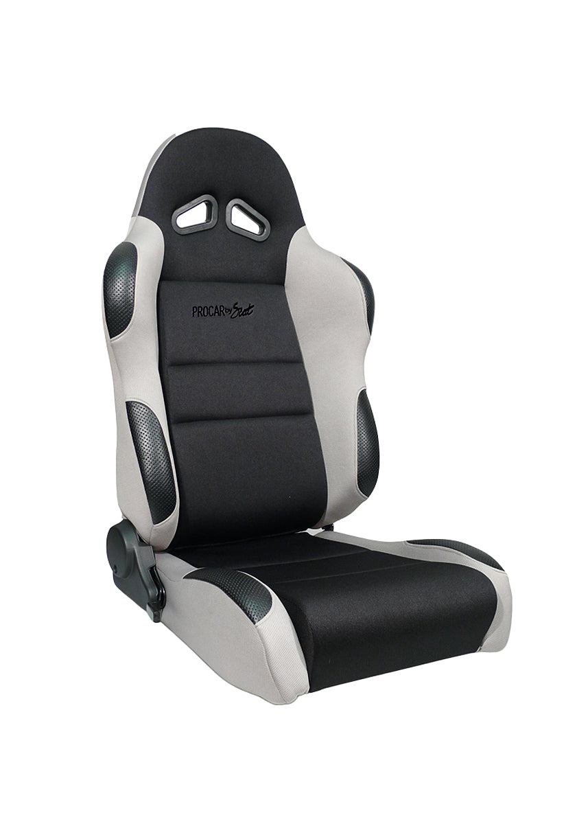 Scat Enterprises SCA80-1606-62L Sportsman Racing Seat - Left - Gray Velour