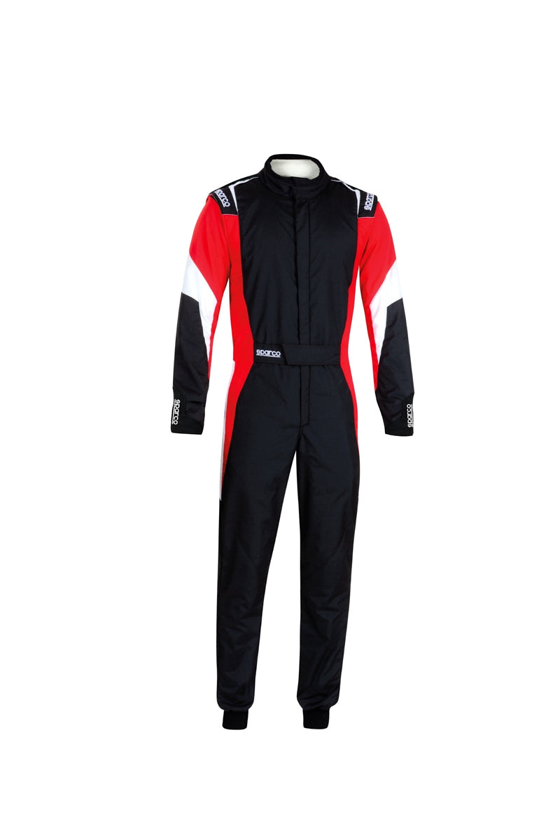 Sparco SCO001144B56NRRB Comp Suit Black/Red Large