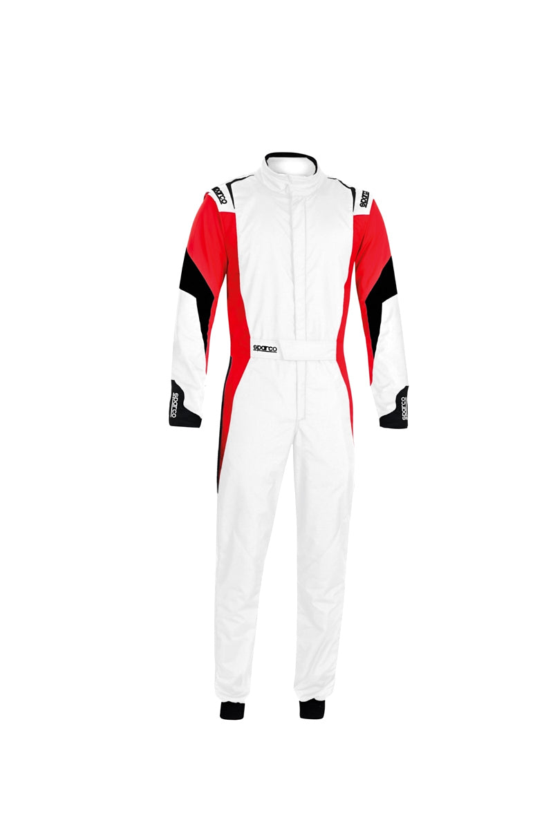 Sparco SCO001144B58BRNR Comp Suit White/Red Large / X-Large