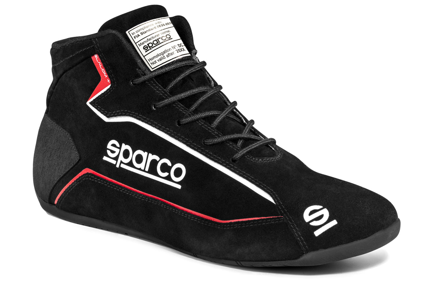 Sparco SCO00127444NR Shoe Slalom + Black Size 10-10.5 Euro 44