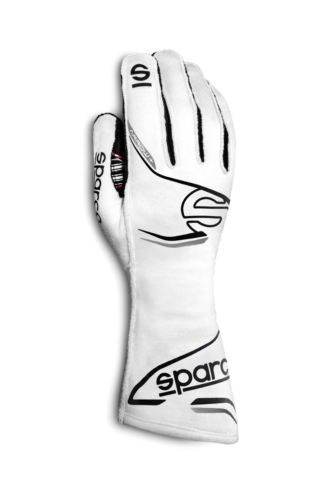 Sparco SCO00131911BINR Glove Arrow+ Large White / Black