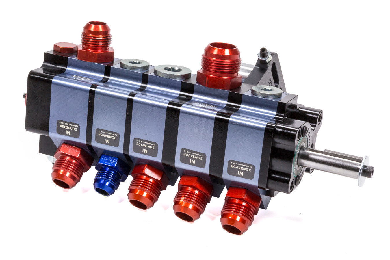 Stock Car Prod-oil Pumps SCPBT-205A 5 Stage Dry Sump Pump Bert/Brinn Mount Rear Dr