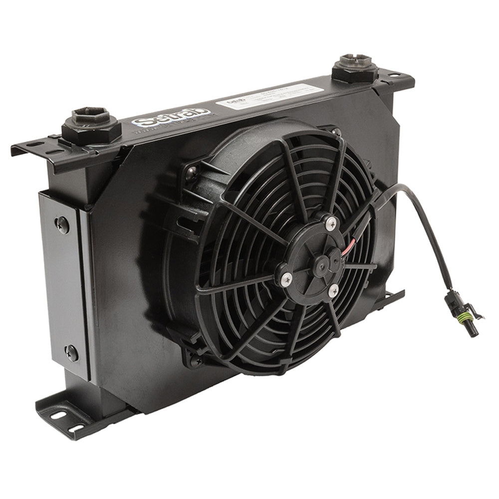 Setrab Oil Coolers SETFP625M22I 6-Series 25 Row Oil Cooler w/Fan
