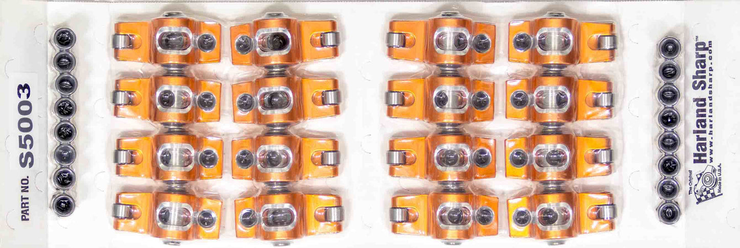 Sharp Rockers SHPS5003 Olds Rocker Arm Set w/Edelbrock RPM Heads