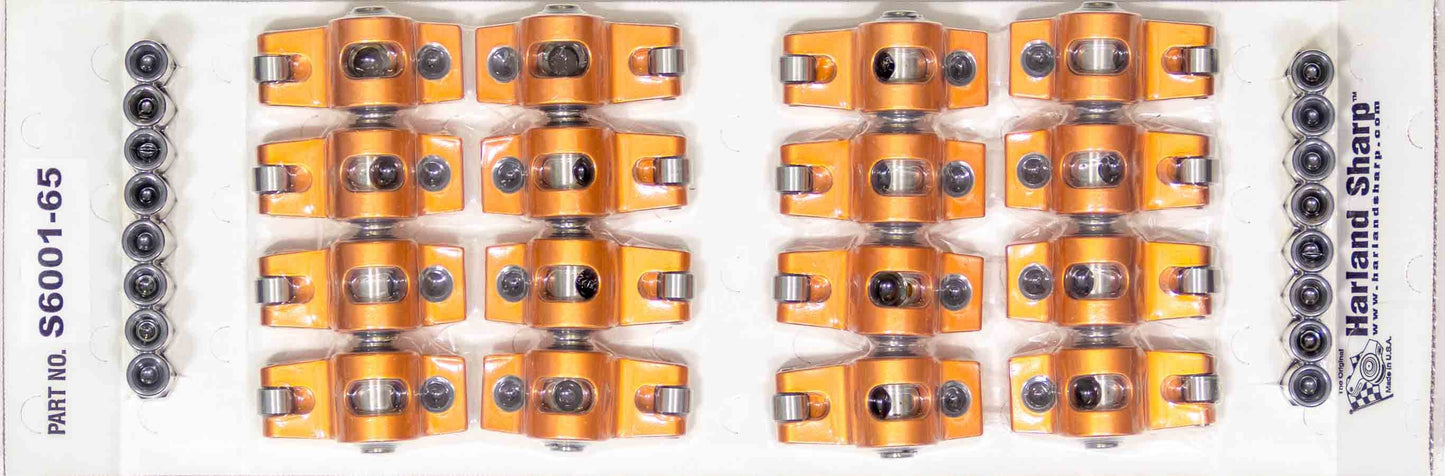 Sharp Rockers SHPS6001-65 Pontiac Rocker Arms - 1.65 Ratio 7/16 Stud