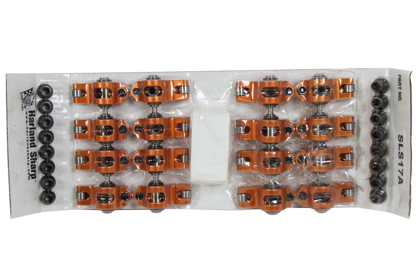 Sharp Rockers SHPSLS17A GM LS1/LS2/LS6 Rocker Arm Set 1.7 Ratio Adj.