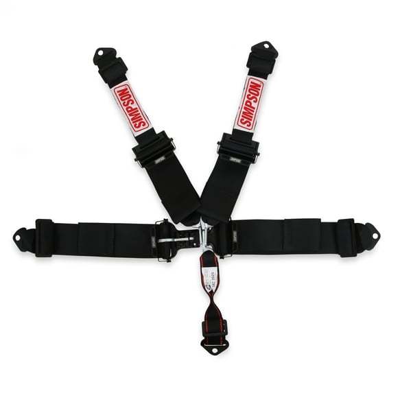 Simpson Safety SIM132LD5WB Harness 5pt LL Pull-Down 3in / 2in Hans Shldr