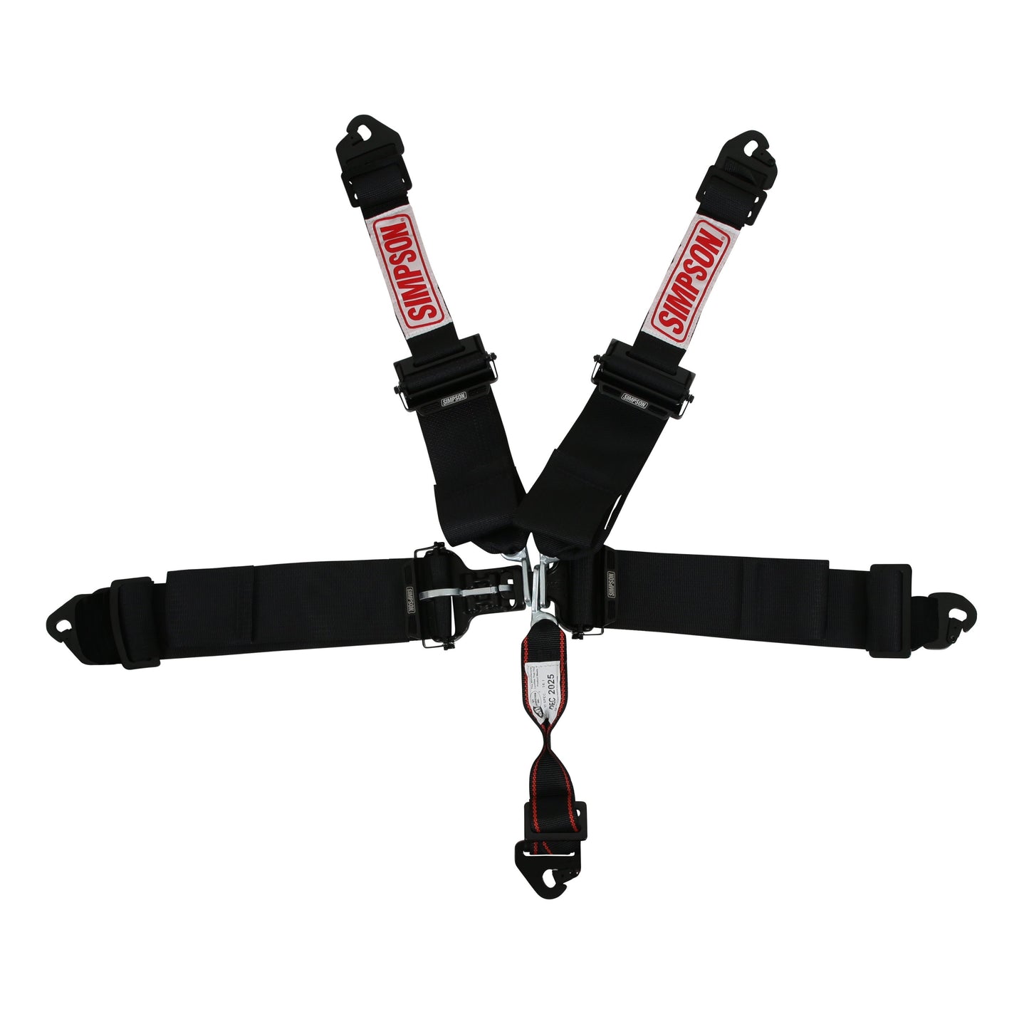 Simpson Safety SIM132LD5WC Harness 5pt LL Pull-Down 3in / 2in Hans Shldr