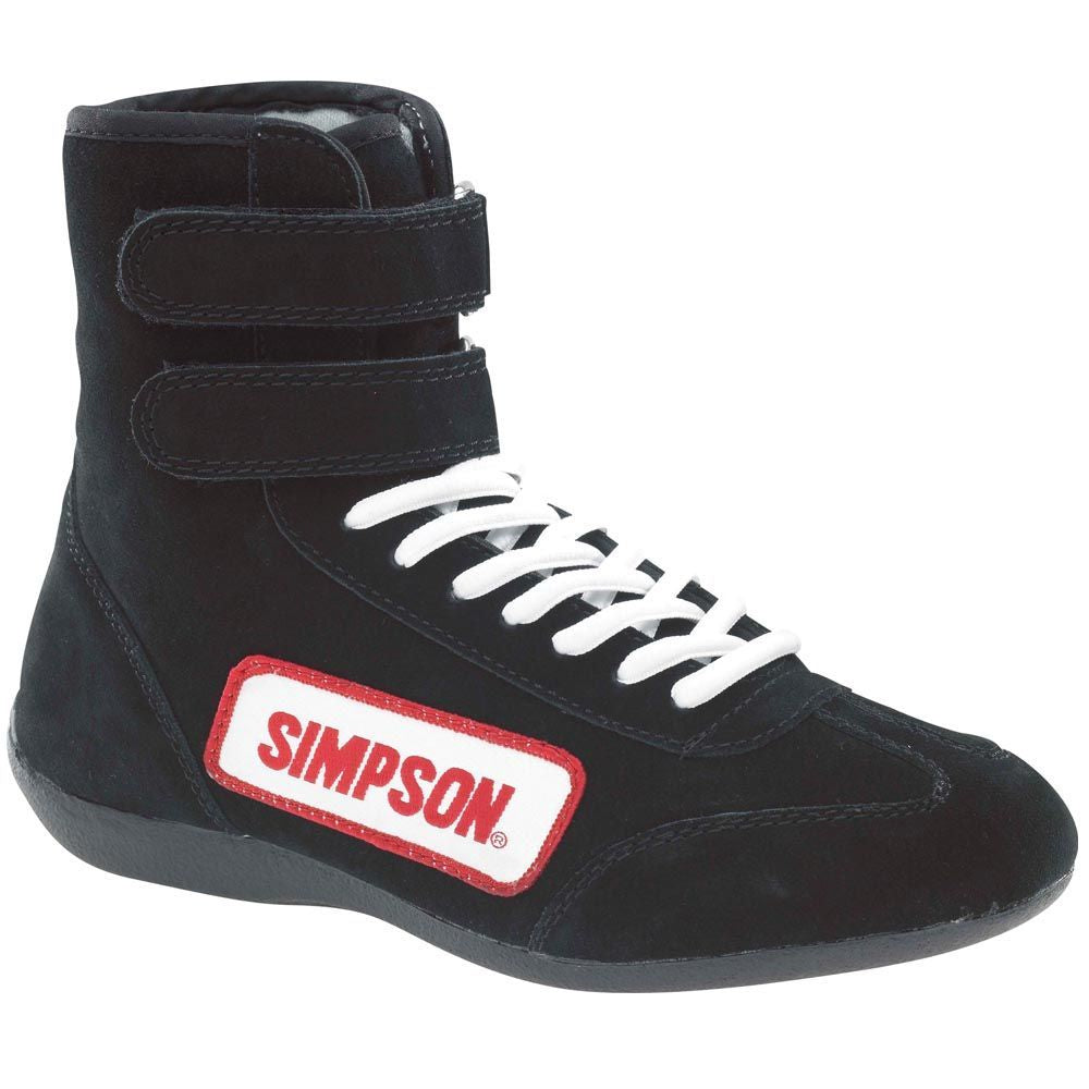 Simpson Safety SIM28800BK High Top Shoes 8 Black