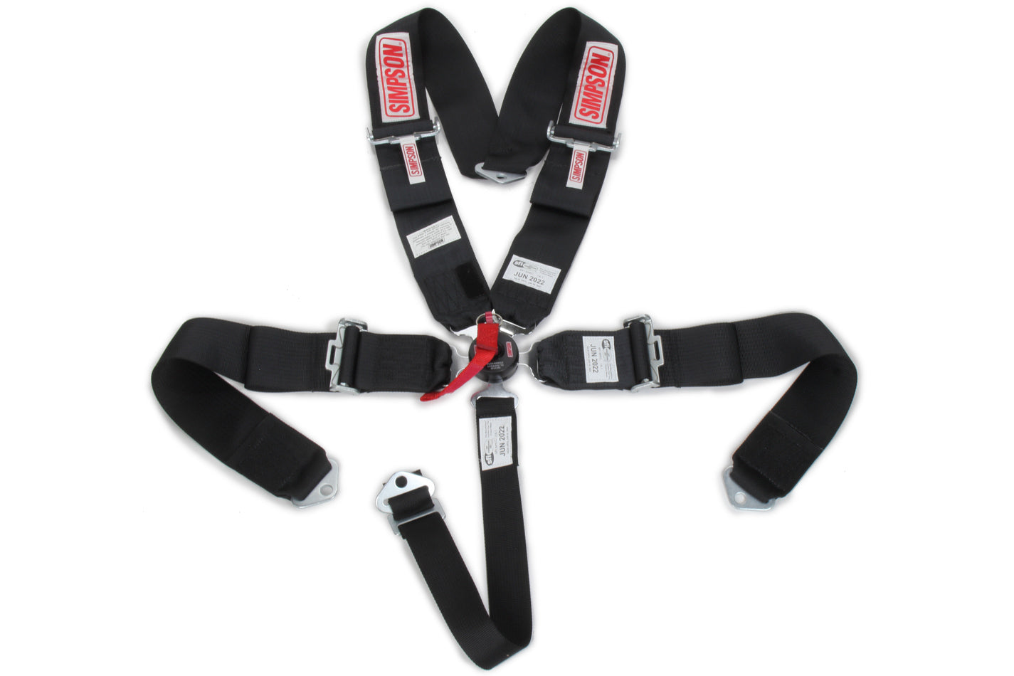 Simpson Safety SIM29108BK 5 Pt Harness System CL P/D B/I 55in