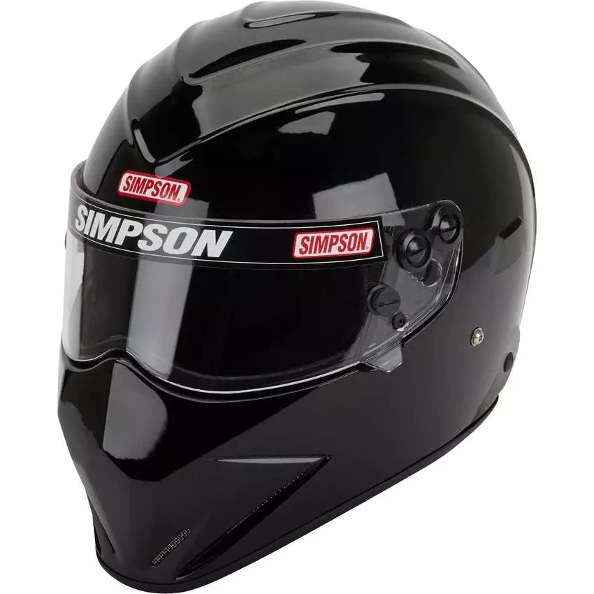 Simpson Safety SIM7297582 Helmet Diamondback 7-5/8 Black SA2020