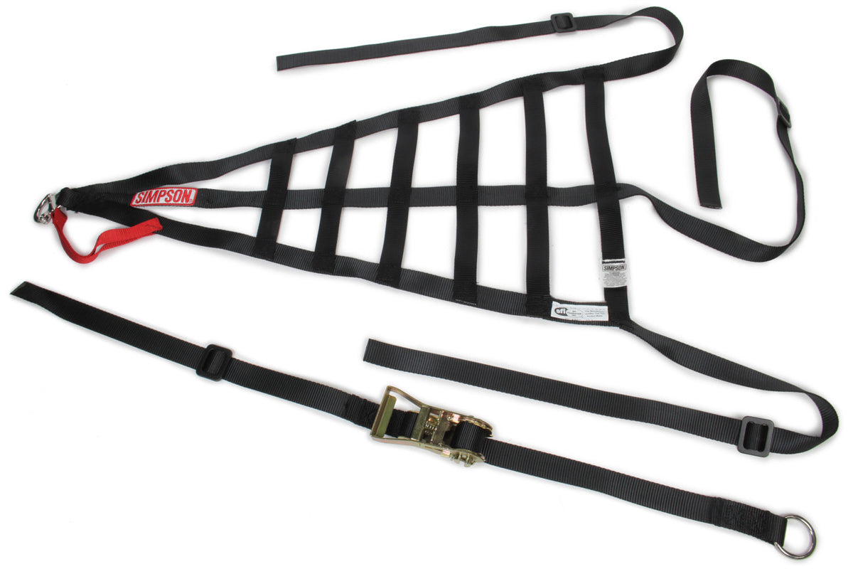 Simpson Safety SIMDNC5RLP Driver Net Corvette Left Poly 28in x 15-3/4