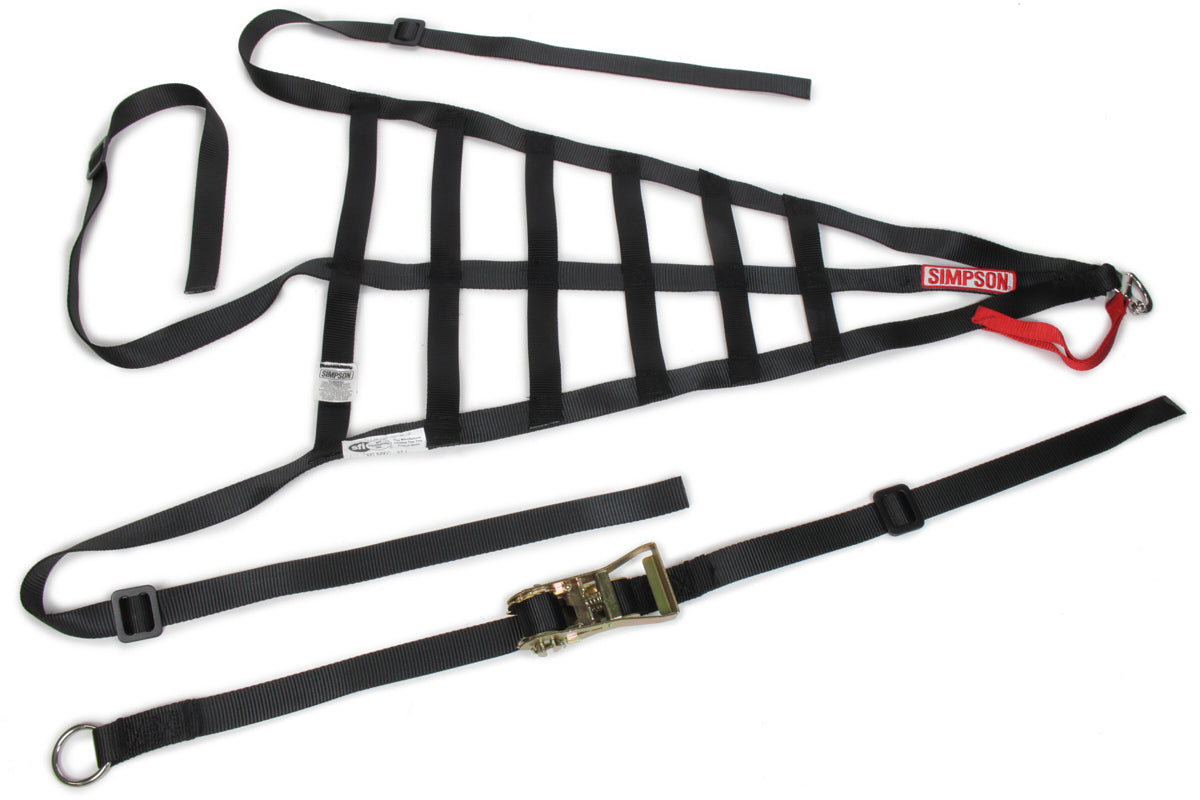 Simpson Safety SIMDNC5RRP Driver Net Corvette Left Poly 28in x 15-3/4