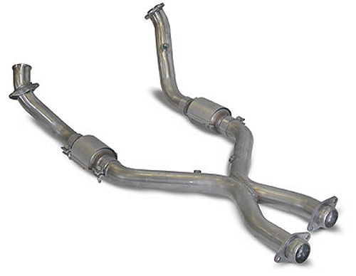 Slp Performance SLPM31538 Crossover Pipe PowerFlo Full Assm 05-09 Mustang