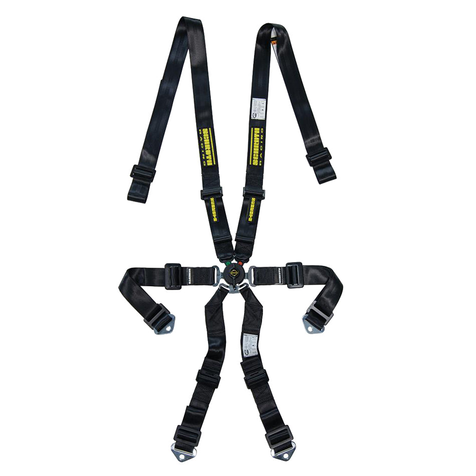 Schroth Racing SRBSR91152PUO-6 6pt Harness Profi 2x2 Pull-Up Lap