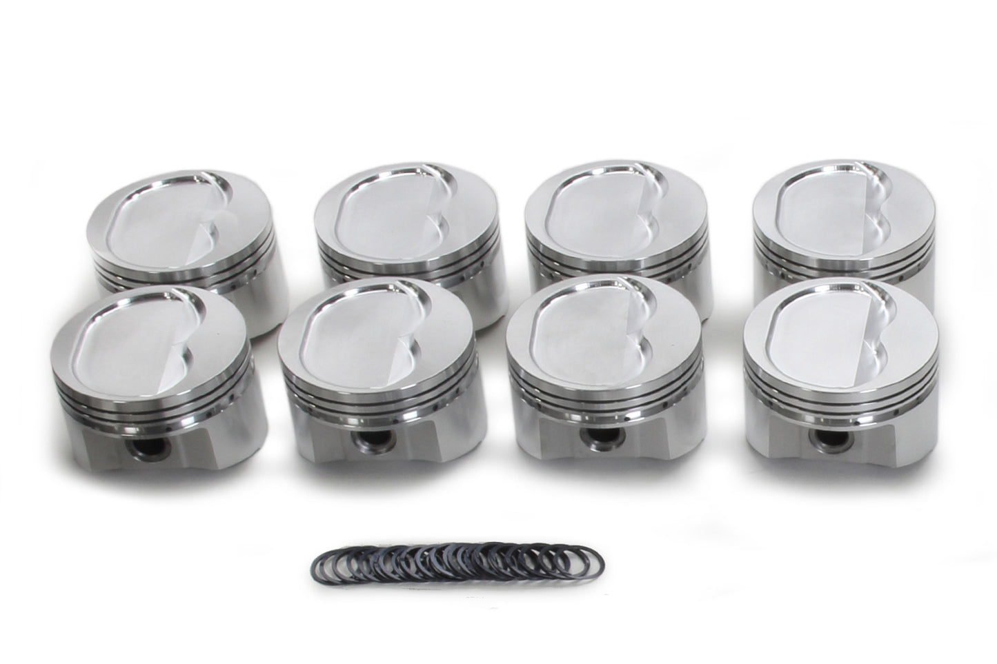 Sportsman Racing Products SRP139628 SBC Dished Piston Set 4.030 Bore -16cc