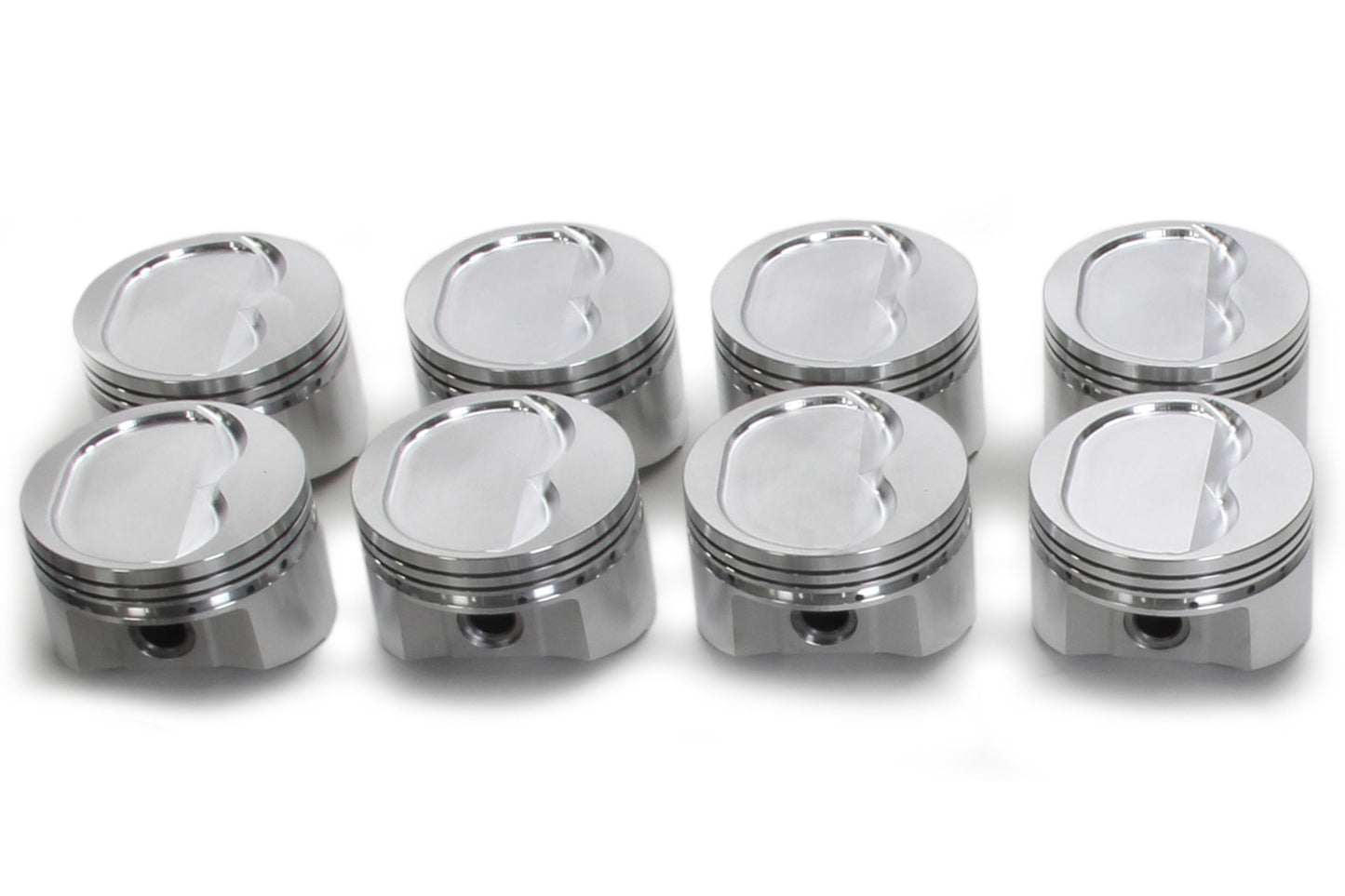 Sportsman Racing Products SRP139632 SBC Dished Piston Set 4.030 Bore -24cc