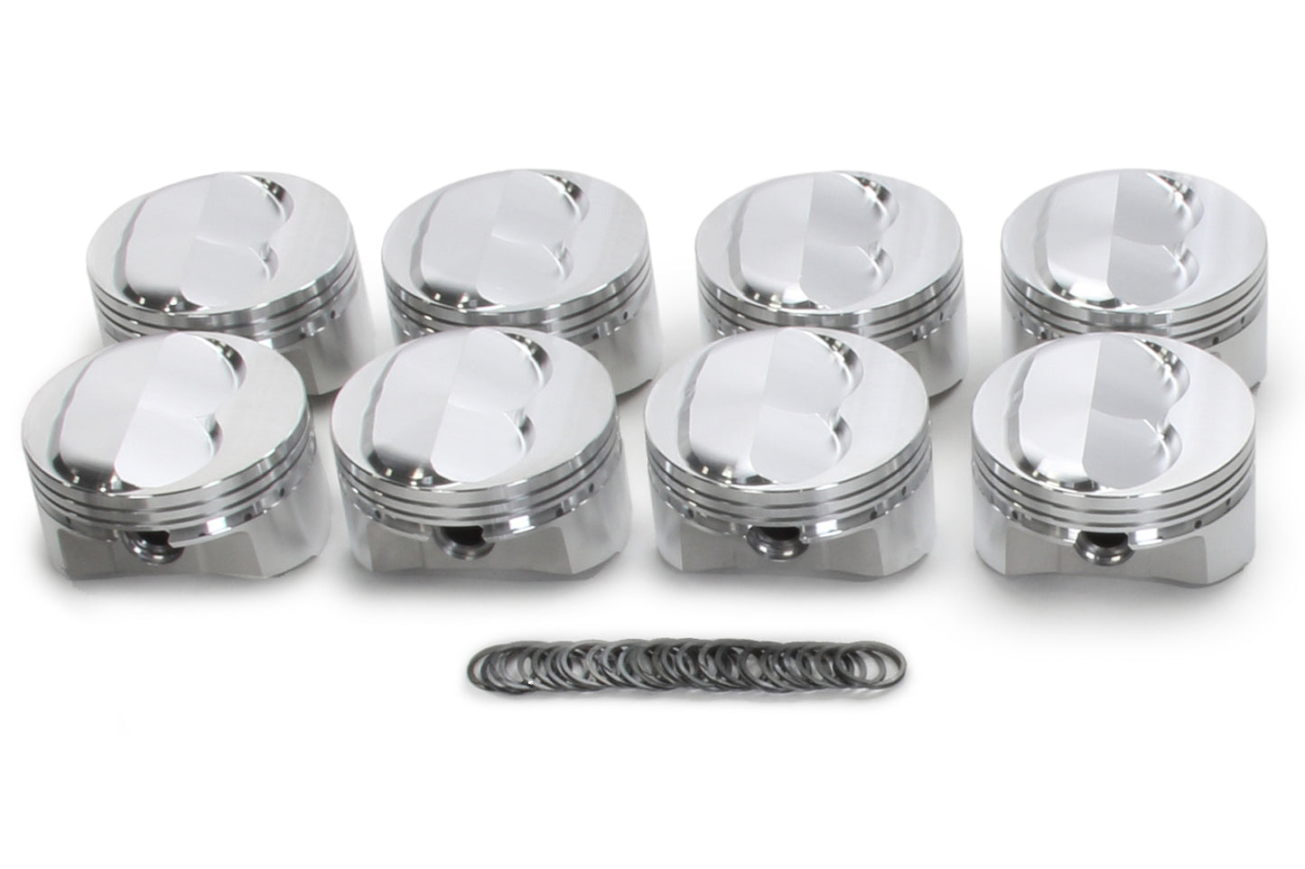Sportsman Racing Products SRP142024 SBC Domed Piston Set 4.155 Bore