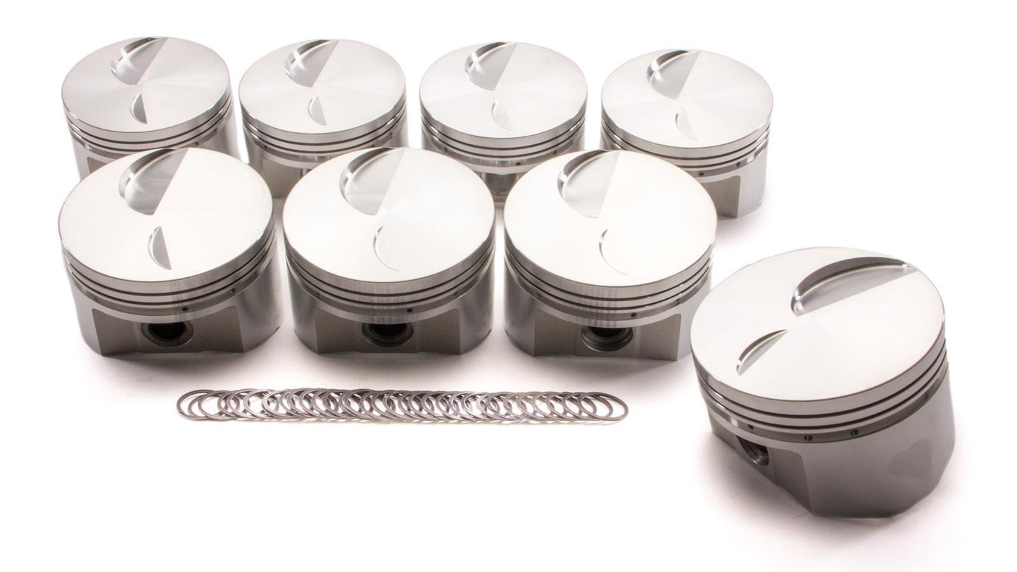 Sportsman Racing Products SRP150723 BBF Flat Top Piston Set 4.390 Bore -3cc