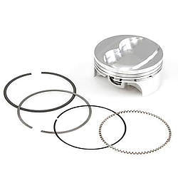 Sportsman Racing Products SRP271066 SBC Domed Pro-Series Piston & Ring Set 4.155