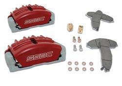 Stainless Steel Brakes SSBA187-1 Quick Change Alum Calipr Upgrade Kit