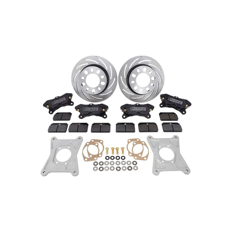 Strange STGB1714WC Rear Brake Kit Ford 8.8 Mustang w/Soft Pads