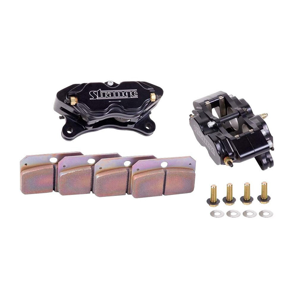 Strange STGB1855 4-Piston Caliper Kit w/Hard Pads/Pr.