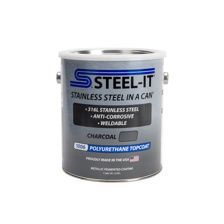 Steel-it STL1006G Charcoal Polyurethane 1 Gallon