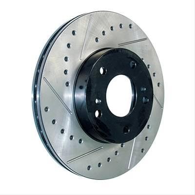 Stoptech STP127.47036L Sport Drilled & Slotted Rotor Left