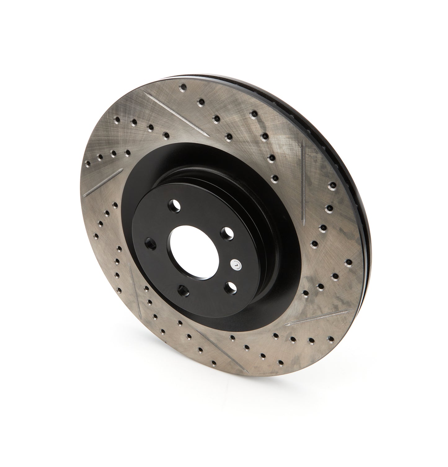 Stoptech STP127.61124L Sport Drilled/Slotted Br ake Rotor