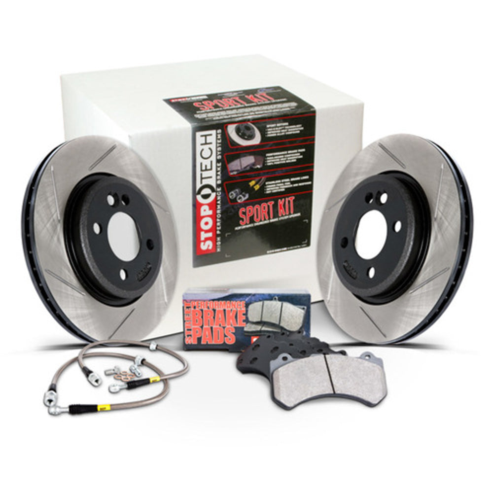 Stoptech STP977.42002 Sport Axle Pack Slotted 4 Wheel