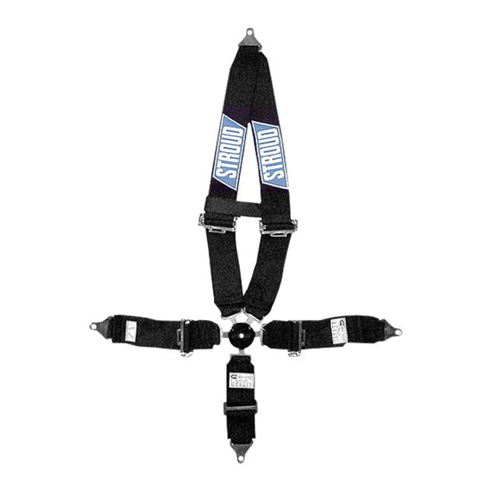 Stroud Safety STR200311 Racing Harness Kam Lock Black V-Style