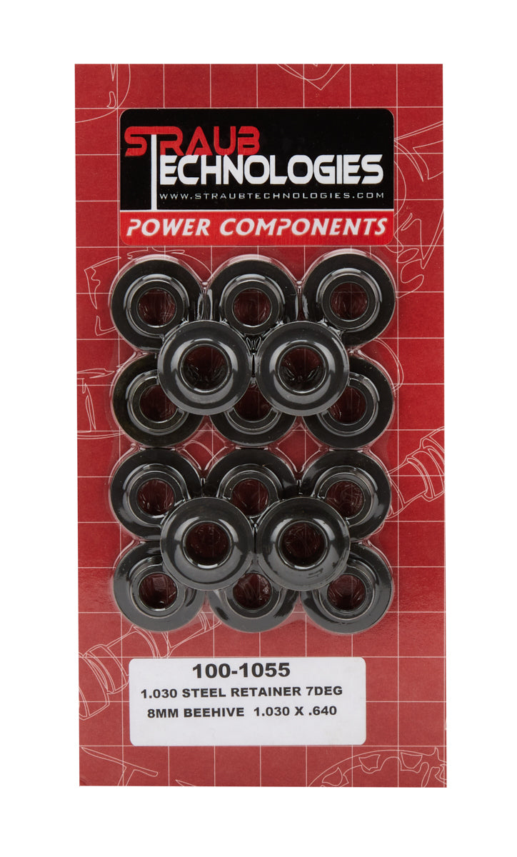 Straub Technologies Inc. STT100-1055 Valve Spring Retainers 1.055 8mm 7-Deg 16pk
