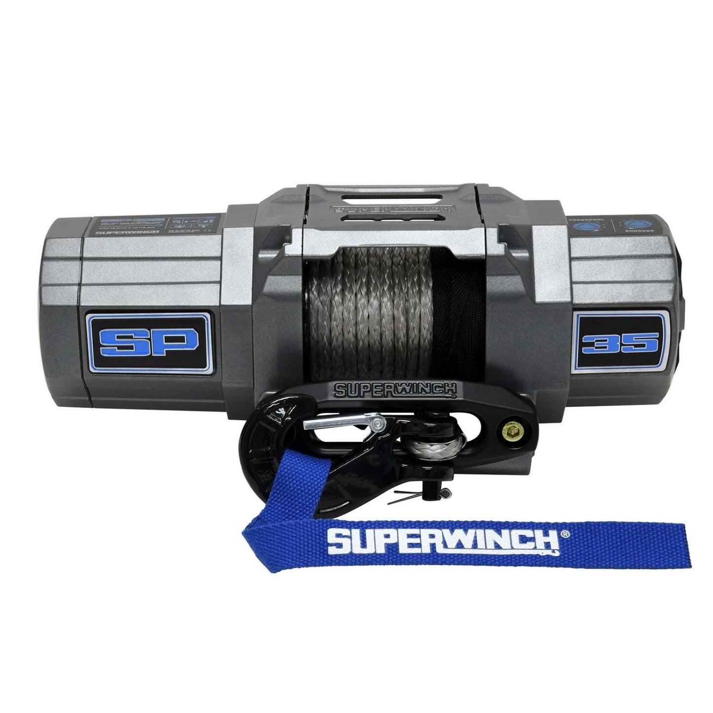 Superwinch SUP1135250 3500lb Winch 40ft Syn thetic Rope Hawse