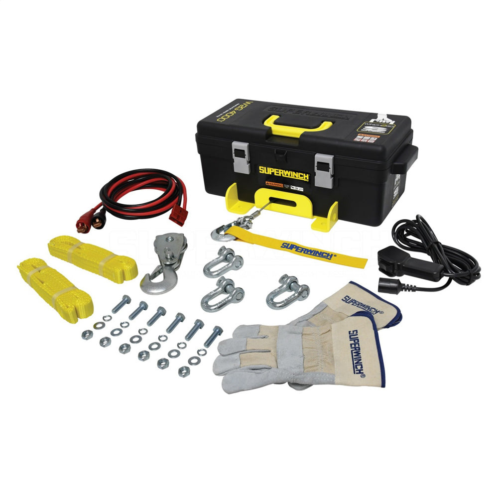 Superwinch SUP1140222 Winch2Go 4000lb Winch Steel Rope