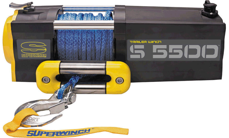 Superwinch SUP1455201 S5500-5500# Winch w/Roller Fairlead